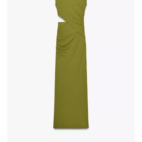 ZARA CUT OUT MAXI DRESS - Picture 5 of 5